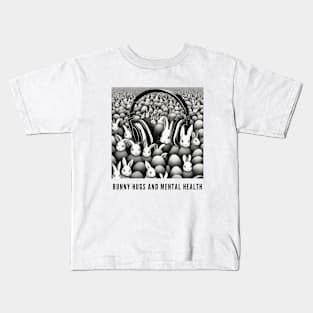 Bunny Crowd Kids T-Shirt